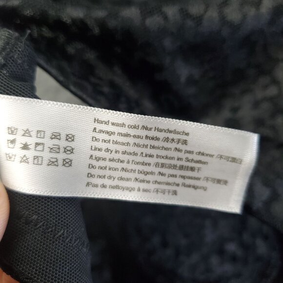 Delimira Bra Womens 42D Black Minimizer With Underwire Lace *NWT* - Picture 6 of 9